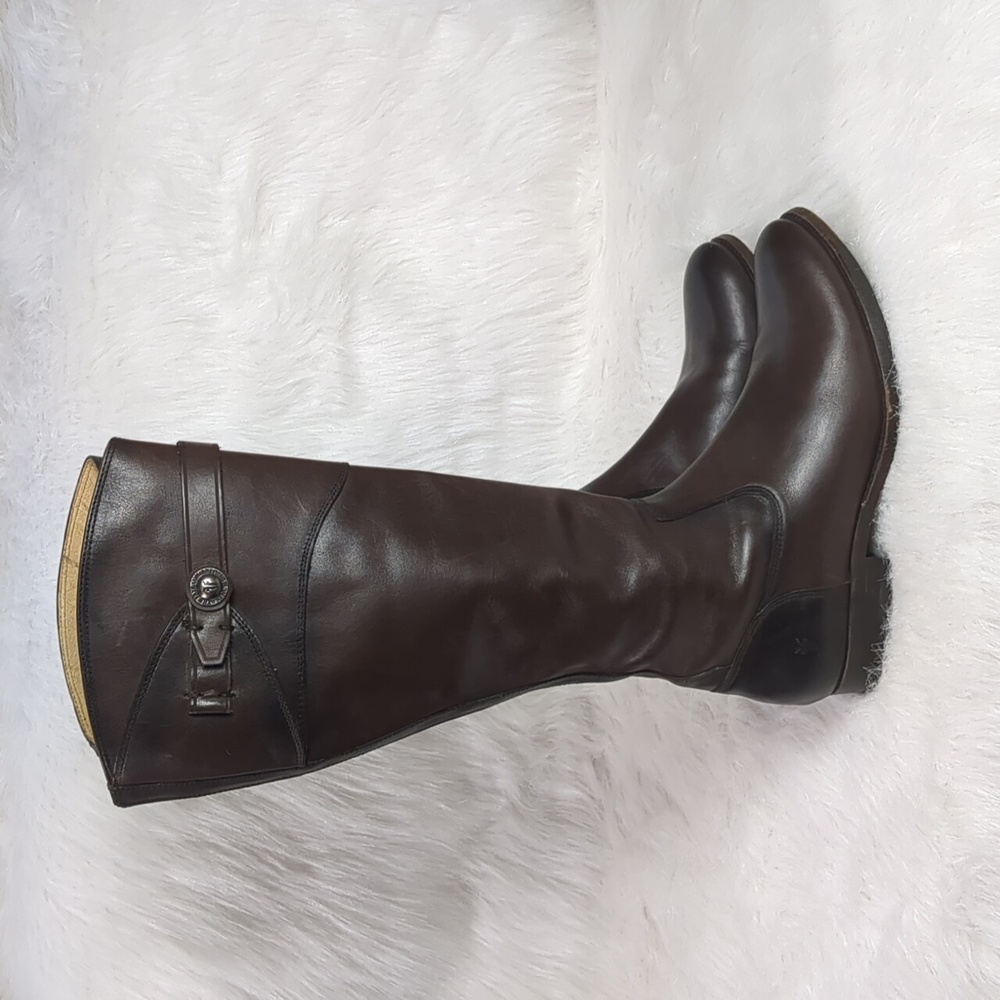 Frye Molly Button Riding Boot Tall 8